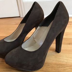 Brown Suede Made in Italy High Heels sz 39